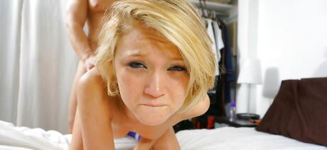 Luscious american blond youthful Dakota Skye fucked in the ass after good cock suck 